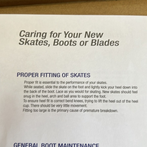 NWT Jackson Ultima Mens Ice Skates Black JS 452 Men’s Size 8 Older Beginner - Picture 11 of 16